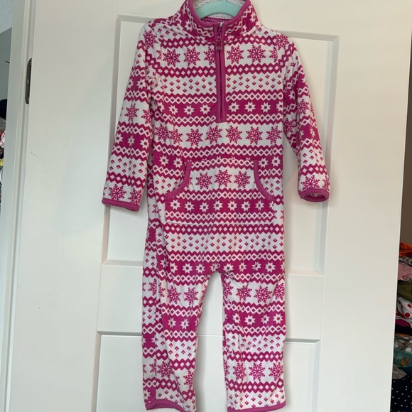 CARTERS 24M Fleece Winter Romper - Picture 1 of 3